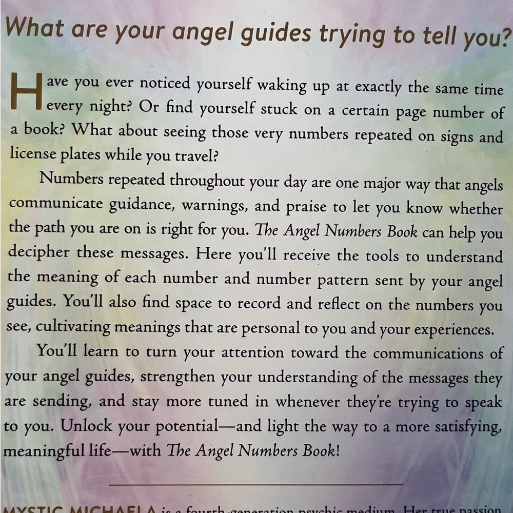 NEW The Angel Numbers Book - Picture 8 of 8